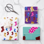 Hoja De Papel De Regalo red chritmas happy day and Christmas stocking<br><div class="desc">funny christmas holidays Inspirational design for all ages,  beautiful and colorful designs,  ideal for those who love modern,  colorful and energetic design,  who love celebrations,  parties and family meetings. Perfect as a gift for a loved one,  grandpa,  grandma,  mom,  girlfriend,  sister,  dad,  boyfriend,  work friends or yourself.</div>