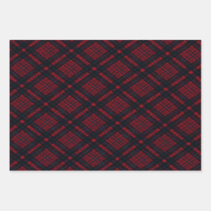 Hoja De Papel De Regalo Red Plaid