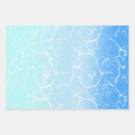 Hoja De Papel De Regalo Reflexiones sobre el agua