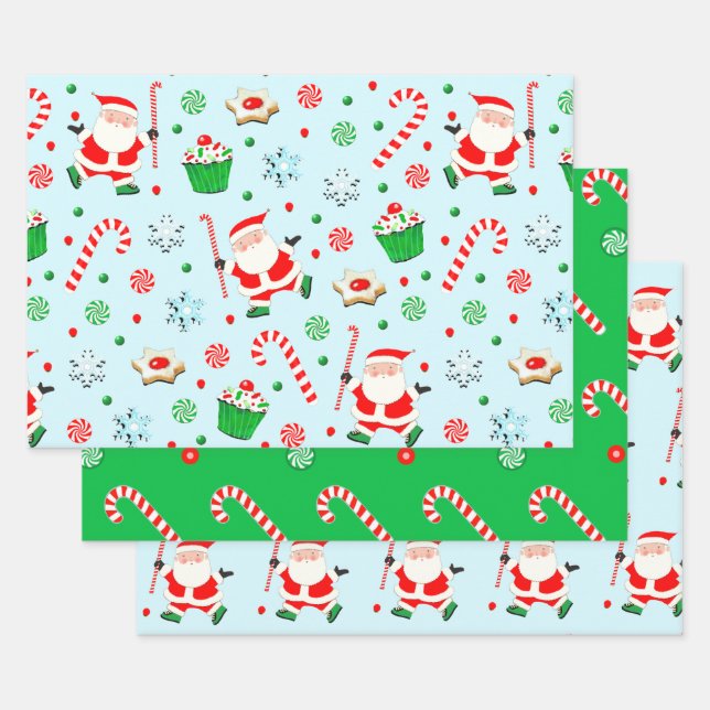 Hoja De Papel De Regalo Regalo de feriado de hockey sobre hierba creativo (Set)
