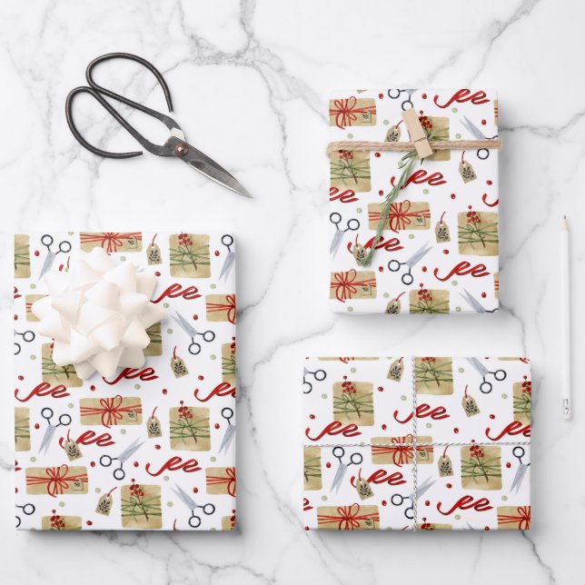 Hoja De Papel De Regalo Regalo de navidades (Anverso)