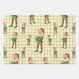 Hoja De Papel De Regalo Regalo de un elfo