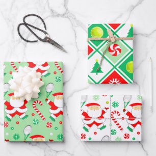 Hoja De Papel De Regalo Regalo de vacaciones de tenis