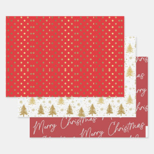 Hoja De Papel De Regalo Regalos navideños de Navidades mágicos