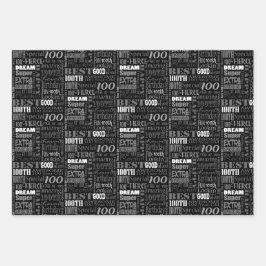 Hoja De Papel De Regalo Regalos únicos y especiales de la Fiesta del Cumpl