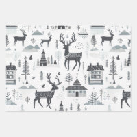 Rene ornamento escandinavo blanco simple