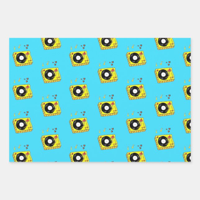 Hoja De Papel De Regalo Reproductor (Anverso 2)