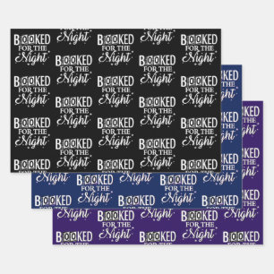 Hoja De Papel De Regalo Reservado Para La Noche