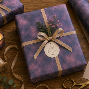 Hoja De Papel De Regalo Resplandor de la lluvia de cenizas