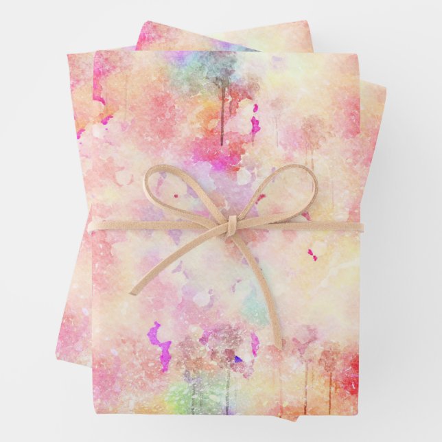 Hoja De Papel De Regalo Resumen de arte de fondo (In situ)