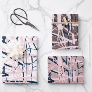Hoja De Papel De Regalo Reteo moderno