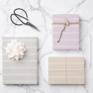 Hoja De Papel De Regalo Retro pastel boho wrapping paper for Christmas