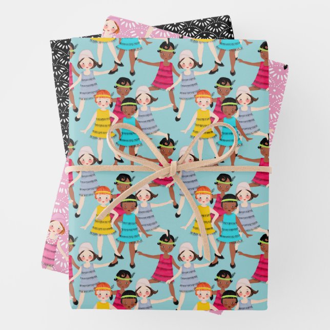 Hoja De Papel De Regalo Roaring 20s Paper Pack (In situ)