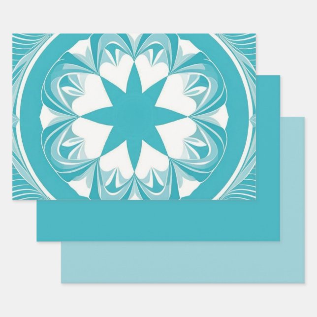 Hoja De Papel De Regalo Robin Egg Blue (Set)