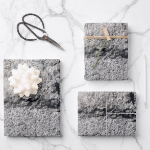 Hoja De Papel De Regalo Rock de pizarra