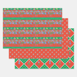 Hoja De Papel De Regalo Rock para extranjeros para Navidades