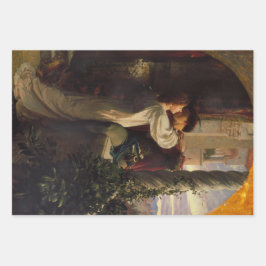 Hoja De Papel De Regalo Romeo y Julieta (de Frank Dicksee)