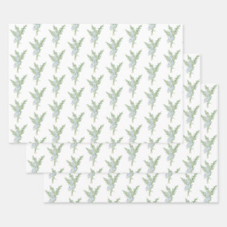 Hoja De Papel De Regalo Romero Florido