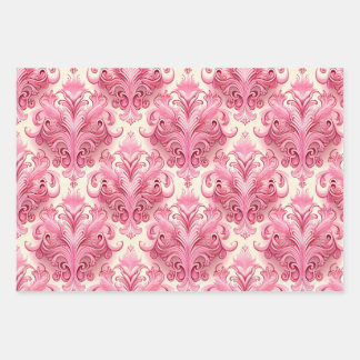 Hoja De Papel De Regalo Rosa antiguo