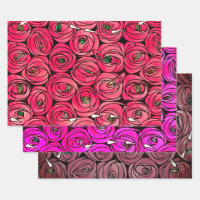 Rosa Art Nouveau Rennie Macintosh Graphic