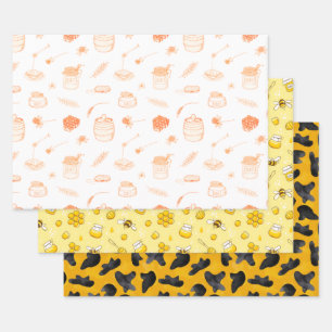 Hoja De Papel De Regalo Rosh Hashanah 3 Elegantes vacaciones festivas