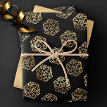 Hoja De Papel De Regalo RPG Dice | Fantasía de oro Retro Tabletop PnP Game<br><div class="desc">¡GEEK MODA GAMER! Los papeles de envoltura RPG de novedad también son ideales para la descomposición de muebles de época de ephemera, o para proyectos de decoración casera. ¡Es JUEGO! ¡Así que elige tu iniciativa de armas y rollos! Perfecto para cualquier lector de rol de lápiz/lápiz y papel (PnP) de...</div>