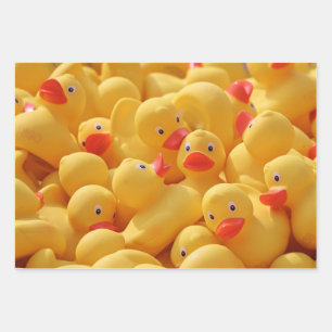 Hoja De Papel De Regalo Rubber Duckies