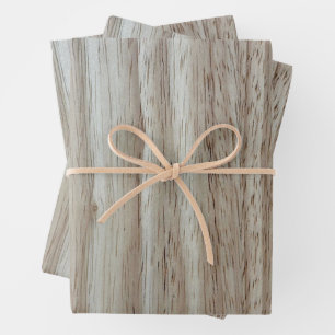 Hoja De Papel De Regalo Rubberwood Wood Grain