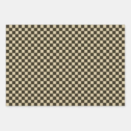 Hoja De Papel De Regalo Rústicos controles primarios de país