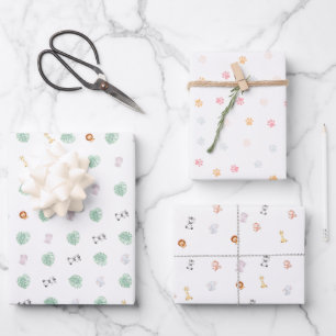 Hoja De Papel De Regalo Safari Wild One