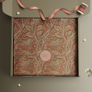 Hoja De Papel De Regalo Saffron Arcadia William Morris Hawthorn