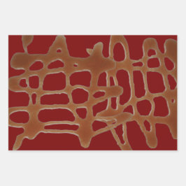 Hoja De Papel De Regalo salsa de caramelo