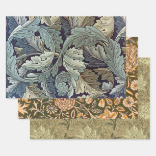 Hoja De Papel De Regalo Saltos de fondo de William Morris Acanthus