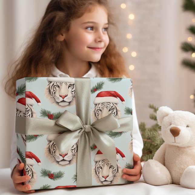 Hoja De Papel De Regalo Salvajes festividades del Safari del Tigre (Subido por el creador)