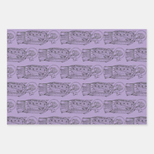 Hoja De Papel De Regalo San Deiniol Abad y Obispo