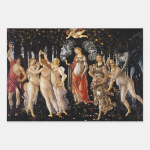 Hoja De Papel De Regalo Sandro Botticelli - La Primavera