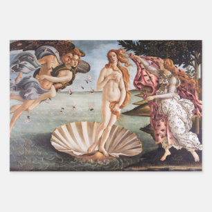 Hoja De Papel De Regalo Sandro Botticelli - Nacimiento de Venus