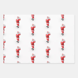 Hoja De Papel De Regalo santa