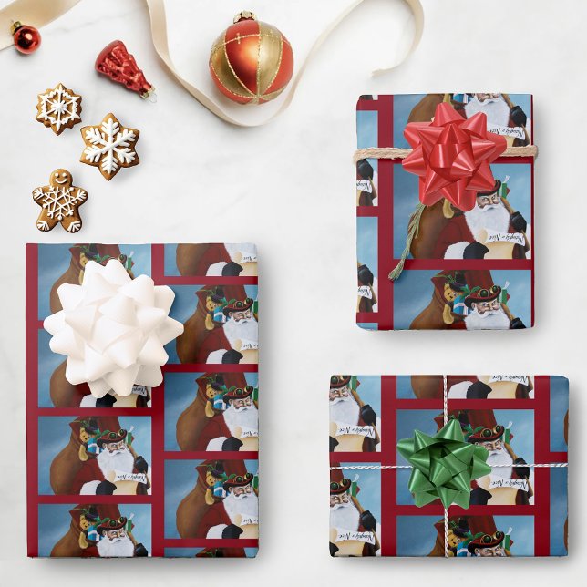 Hoja De Papel De Regalo Santa Cláusula de Victoria (Subido por el creador)