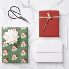 Hoja De Papel De Regalo Santa No. 1 Seaons Greetings