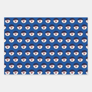 Hoja De Papel De Regalo Santa Sniper 