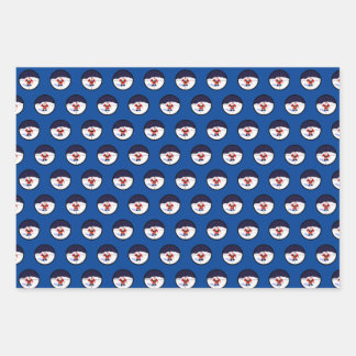 Hoja De Papel De Regalo Santa Sniper 