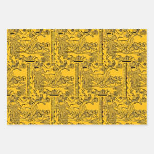 Hoja De Papel De Regalo Santo Cristóbal católico romano