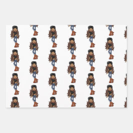 Hoja De Papel De Regalo Sasha Bratz x Dolls Kill Outfit Wrapping Paper