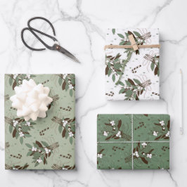 Hoja De Papel De Regalo Schneebeeren