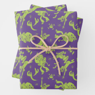 Hoja De Papel De Regalo Scooby-Doo Temeroso y atormentado funcionamiento