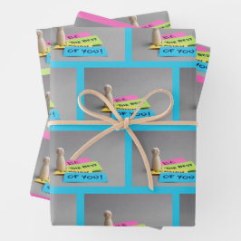 Hoja De Papel De Regalo Se tu mejor versión