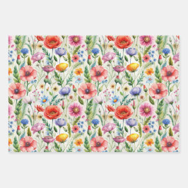 Hoja De Papel De Regalo Seamless Wildflower Pattern Furniture Decoupage 