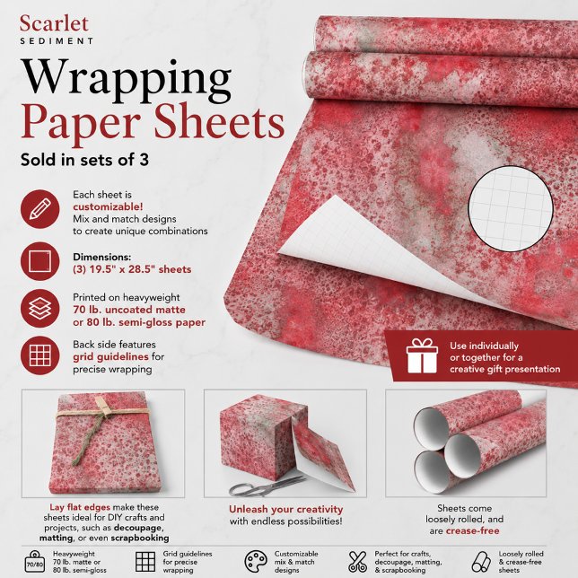 Hoja De Papel De Regalo Sedimento Escarlata (Subido por el creador)