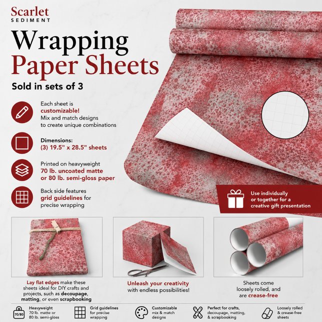 Hoja De Papel De Regalo Sedimento Escarlata (Subido por el creador)